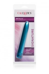 Vibromasseur Metallic Shimmer bleu