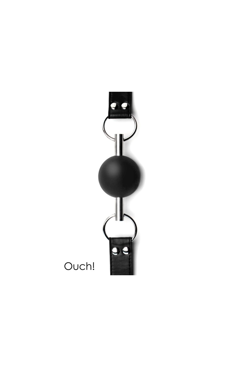 Solid Ball Gag noir - Ouch!
