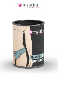 MasturbaTIN Curly Curtis - Mystim