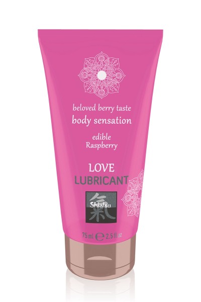 Lubrifiant comestible Framboise - Shiatsu