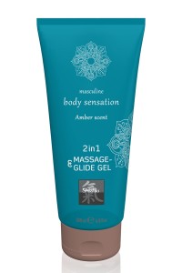 Lubrifiant & Massage parfum Ambre 200ml - Shiatsu