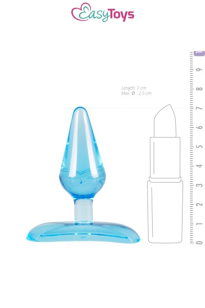 Mini plug anal bleu - EasyToys