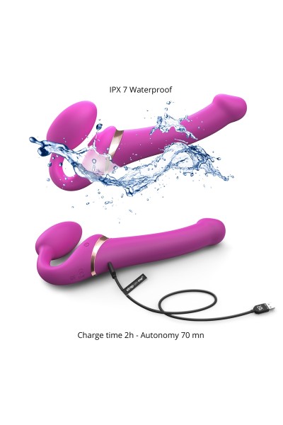 Strap-on-me Multi Orgasm Fuchsia S