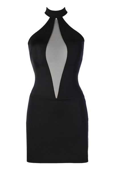 Robe noire V-9269 - Axami