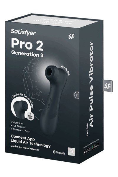 Stimulateur Pro 2 Generation 3 connecté noir