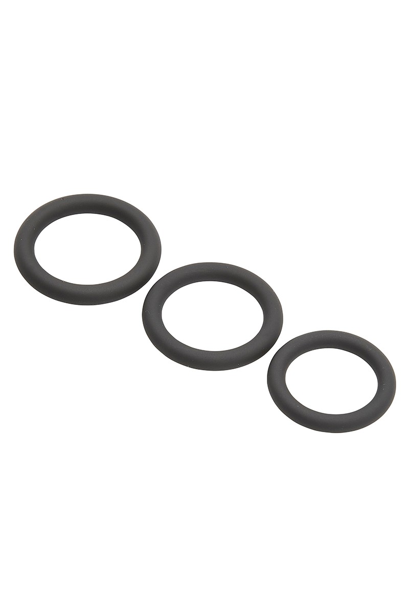 Set de 3 cockrings Les sublimés - Jacquie et Michel
